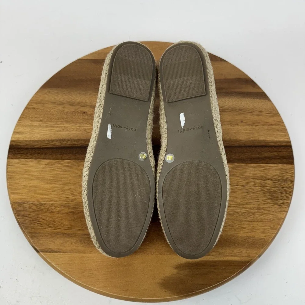 New NWOB Easy‎ Spirit Sehera Slip On Basket Weave Accent Loafers Pink Size 10 M